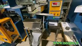 Neopac - Dosatura / Pesatura cioccolatini incartati e scarico in busta preformata