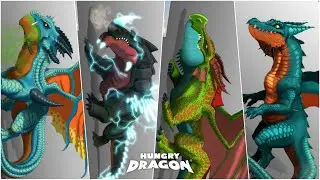 4 NEW DRAGONS CONCEPT - Hungry Dragon