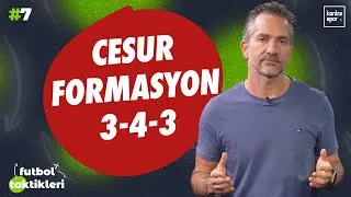 Futboldaki en cesur formasyon: 3-4-3 | Nebil Evren | Futbol Taktikleri #7