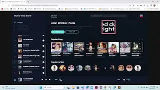 Learn How to Build a Music Website with HTML, CSS, and JavaScript | Demo Video