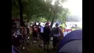 up chuck the clown gets punked by kamp cut juggalo gathering 2013