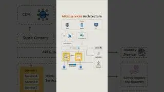 Microservices Architecture Explained #coding #sql #python #webdevelopment #programming #viral #sort