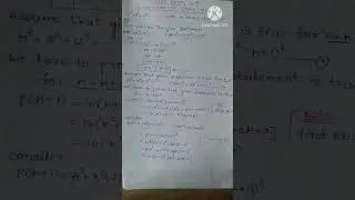 mathematical induction by maths with josh#mathsclass#maths1a#intermaths#apinter#tsmaths#telugumaths