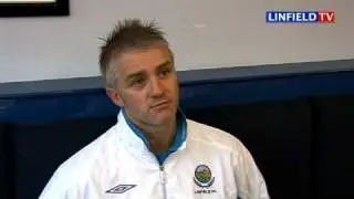 WINKIE MURPHY TALKS TO LINFIELD TV 1