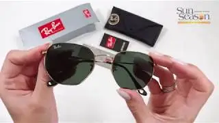 Распаковка | Ray Ban 3548N 001 HEXAGONAL | Sun-Season.ru