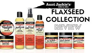 Aunt Jackie's Curls and Coils Flaxseed Collection Review