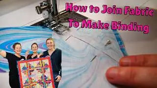 How to Join Fabric to Make Binding?