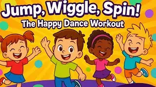 Jump, Wiggle, Spin! &ndash; The Happy Dance Workout | DiamondDKids