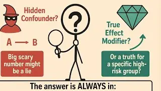 Confounding vs Effect Modification &mdash; One Is Bias, One Is Real