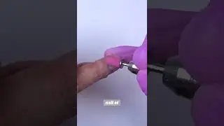 How I prep my nails for acrylic application #nails #nailtutorial #acrylicnails