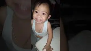gusto nya nang kumanta at sumayaw😂😂1yr old palang sya jan