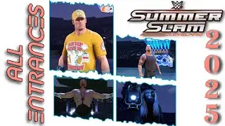 SUMMER SLAM 2025 Entrances Clip | MWE Highlights | Gametech Meraj.
