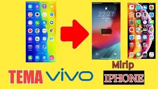 TEMA VIVO MIRIP IPHONE  & Cara Pemasangannya | Vivo v7