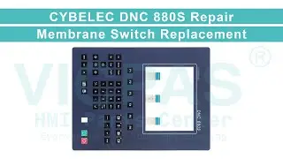 DNC 880S CYBELEC Switch Membrane Repair Replacement
