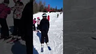 Family Skiing in Aroostook County, Maine #Shorts