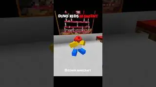 Помогите Дино Киду в Minecraft 99 Nights In The Forest!🥺