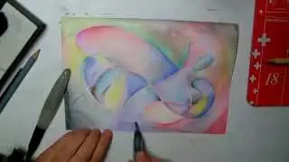 Trying watercolour pencils - Swisscolor