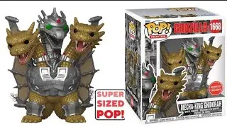 Funko super sized Mecha-King Ghidorah GameStop exclusive pop vinyl (1668)