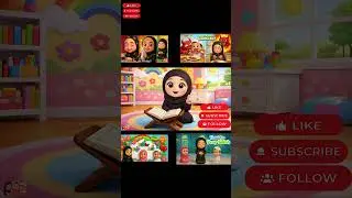Islamic Learning Videos for Kids 🌸 | Like & Subscribe #islamiccartoon  #muslimkids #islamicshorts