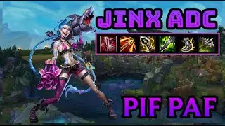 Я ЛУЧШАЯ ДЖИНКС АДК | ЛУЧШИЙ СТРЕЛОК 11 СЕЗОН | Полная Игра Гайд | JINX ADC BUILD League of Legends