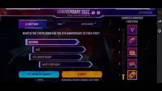 Ff Anniversary Quiz Ans