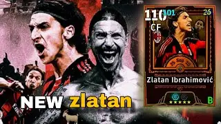 Zlatan Ibrahimovic 110 Rated🥶💥Highest Rated player in Efootball