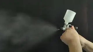 💨 MINI SK-100 Spray Gun Mist Test | Smooth, Fine, and Professional Finish | Wenzhou SICO