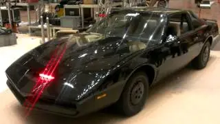 genuine 1982 K.I.T.T. starting the engine