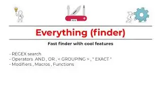 Find Everything with advanced features AND Jump to Folder in File Dialogs