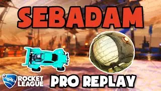 Sebadam Pro Ranked 2v2 POV #55 - Rocket League Replays