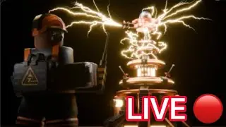 🔴 Playing With the New TESLA TOWER LIVE! (Tower Defense Simulator) &mdash; Roblox