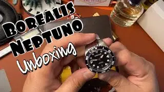 Borealis Neptuno Unboxing - 300m /1000ft. Water Resistant Retro Diver#borealis #timepiece #unboxing