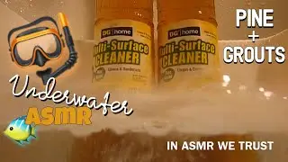 ASMR 🐠 Underwater Sponge Squeezing | DG Pine + Grouts | Relaxing Video for Anxiety & Sleep 😴