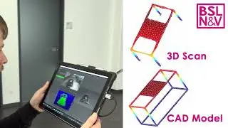 WaveSim - Combines vibration simulation and measurement: #steelframe