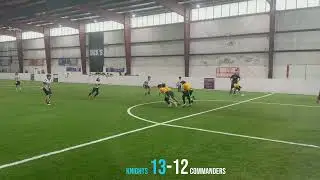 Fredericksburg Field House Flag- Winter 2026- 11U Knights- Game IV
