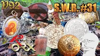 Found Soviet Silver, Relics and Sunglasses In The Woods! COOL CHALLENGE! Search without borders #31