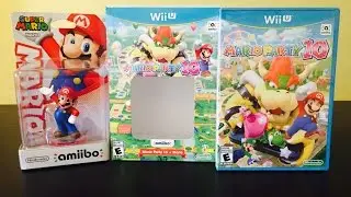 Mario Party 10 Bundle Unboxing Wii U