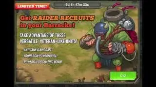 Battle Nations - Unit Review - Raider Recruit