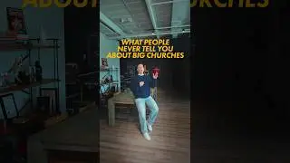 What people never tell you about big churches #churchleaders #churchleadership #churchonline