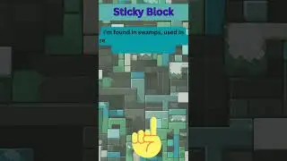 Can You Solve This Minecraft Riddle? Sticky Block! 🧩 #Minecraft #cooldude108 #gaming