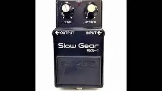 Boss Slow Gear SG-1: One of super extremely rare pedal ever made #slowgear #boss #pedals #shorts