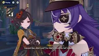 Chevreuse's joke to Chiori | Genshin Impact