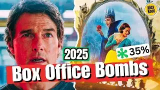 The Biggest Box Office Bombs of 2025 (Hollywood Lost Millions)