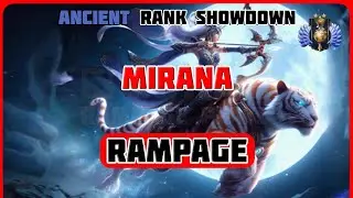 🌙 Mirana: Moonlight Predator - Highlights - Dota 2 Ancient Rank Match 🏹