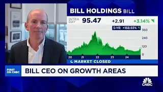 Increasing stabilization across small and medium-size business spending, says Bill CEO Lacerte