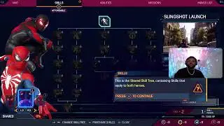 Playing Spider man 2 live Scoopbaby motivation