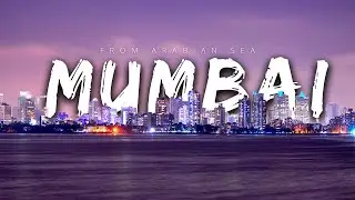 Mumbai from Arabian Sea | #shorts