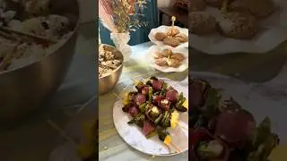 Totally Buggin&rsquo; Party Setting Up Food Table