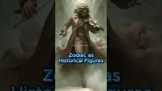 AI Reimagines Zodiac as Historical Figures! #shorts #aiartist #zodiacsigns