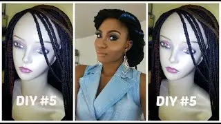 DIY #5: Box Braid Wig Tutorial (YARN!)